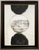 Stylecraft Black/Gray/Gold Framed Print-0