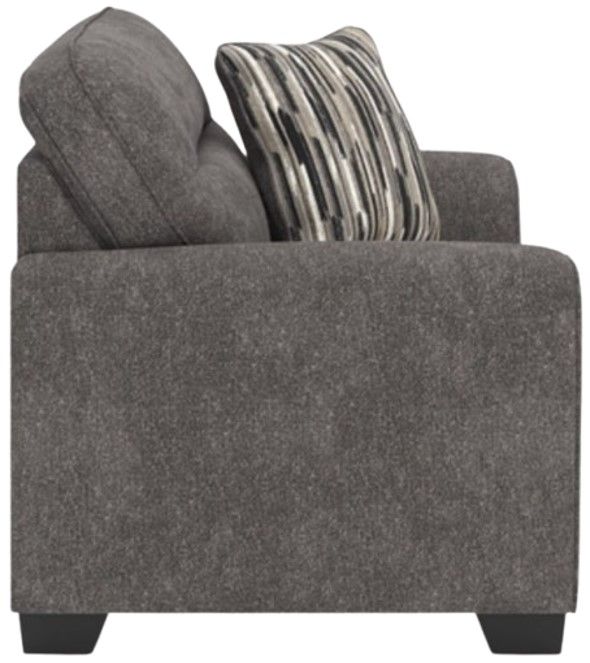 Benchcraft® Olten Graphite Chair and a Half-2