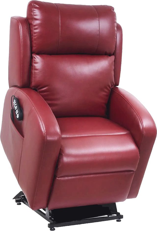 UltraComfort™ Aiden Sinda Redwood Medium Power Lift Recliner-1