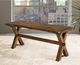 Mazin Furniture Pandora 6-Piece Warm Oak Brown Dining Set-3