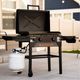 Blackstone® 2-Burner Black Freestanding Liquid Propane Gas Grill -1