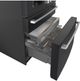 Café™ 36" 27.6 Cu. Ft. ENERGY STAR® Matte Black 4-Door French Door Refrigerator-4