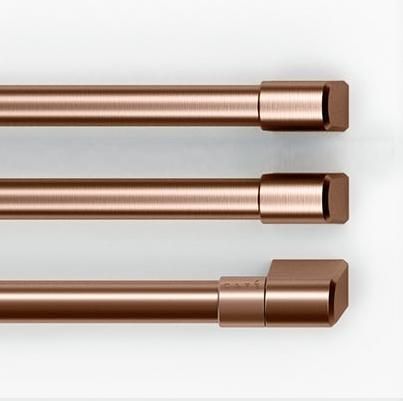 Café™ Brushed Copper Refrigeration Handle Kit-2