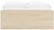 Signature Design by Ashley® Onita Natural Queen Platform Bed with Side Storage-2