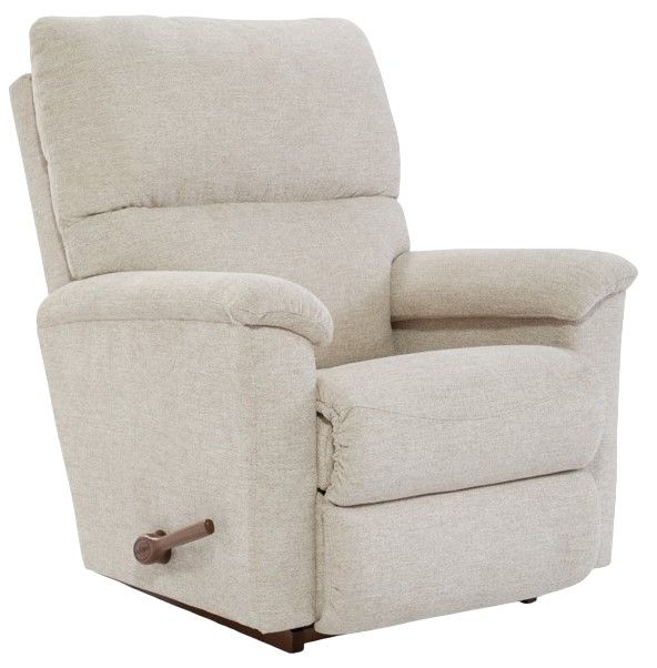 La-Z-Boy® Brooks Oyster Manual Rocking Recliner-0
