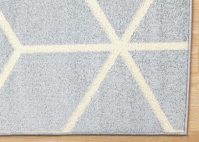 Kalora Interiors Eclipse Blue/Cream 5'x8' Area Rug-4