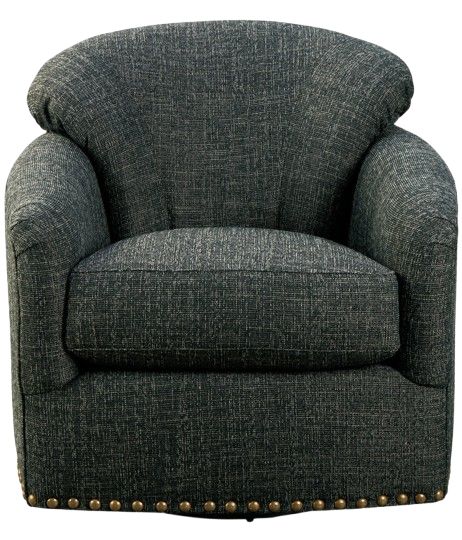Craftmaster® Customizable CM Modern 31" Swivel Chair-1
