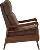 Best® Home Furnishings Customizable Field & Stream Home Ryberson Manual High Leg Recliner with Dark Walnut Legs-4