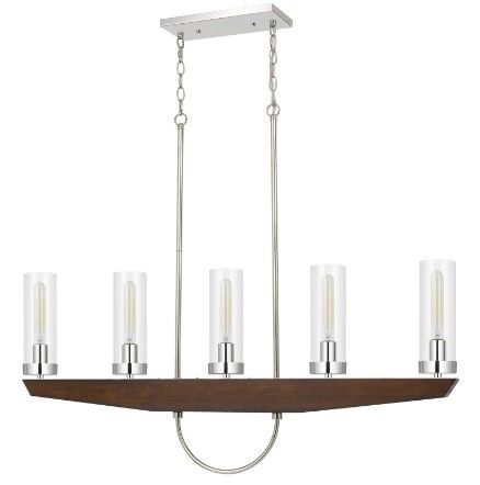 Cal® Lighting & Accessories Ercolano Pine Chandelier-0
