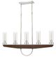 Cal® Lighting & Accessories Ercolano Pine Chandelier-0