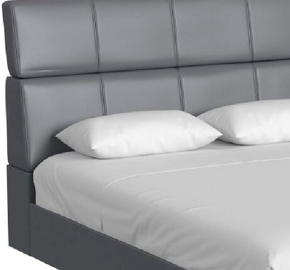 Elements International Valari Gray Youth Full Panel Bed-1