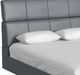 Elements International Valari Gray Youth Full Panel Bed-1