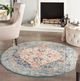 Nourison Home™ Passion 5' Round Style 8 Area Rug-5