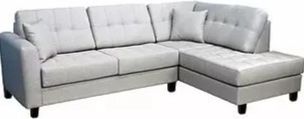 Edgewood Furniture Laporta Silver Left-Arm Facing Lounger-0