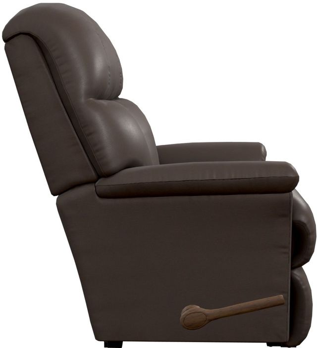 La-Z-Boy® Reed Walnut Leather Manual Wall Recliner-3