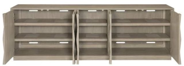 Bernhardt Linea Cerused Greige Entertainment Credenza-2