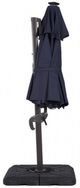 Furniture of America® Nuti Blue Aluminum/Fabric Outdoor Patio Umbrella and Base-4