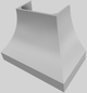 Vent-A-Hood® Designer Series 42" Stainless Steel Wall Mounted Range Hood-4