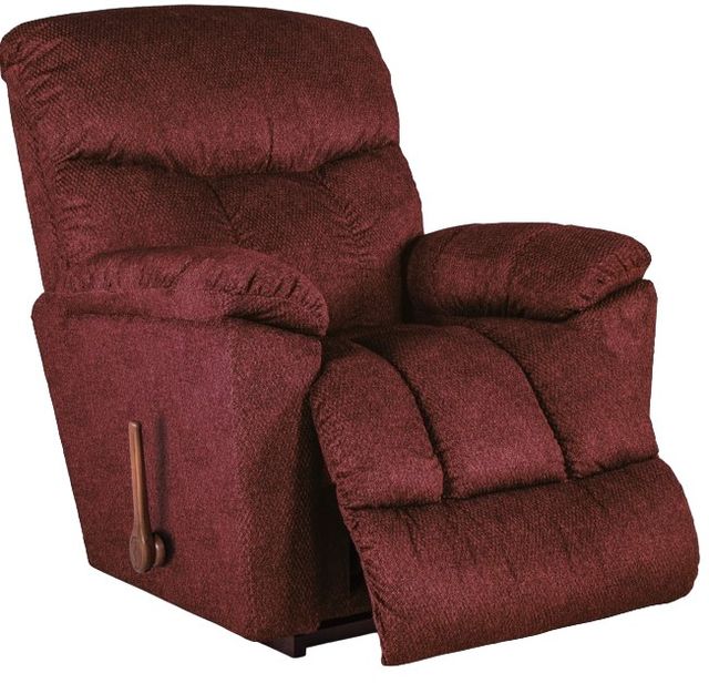 La-Z-Boy® Morrison Burgundy Manual Rocking Recliner-1
