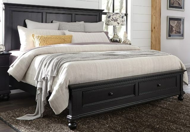 aspenhome® Oxford California King Panel Storage Bed-0