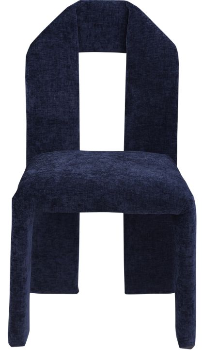 Meridian Furniture Bennett Navy Blue Dining Chair-1