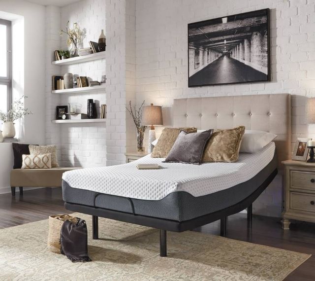 Sierra Sleep® by Ashley® Chime Elite 2-Piece 12" Memory Foam and Adjustable Base King Mattress Set-3