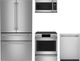 Café™ 4 Piece Stainless Steel Induction Kitchen Package-0