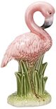 A & B Home Green/Pink Tallahassee Flamingo Accent-0