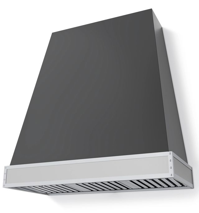 Viking® Tuscany 48" Damascus Gray Wall Mounted Range Hood -0