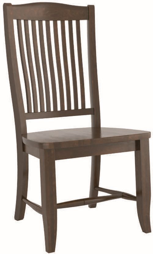 Canadel® Canadel Cognac Washed Wood Side Chair-0