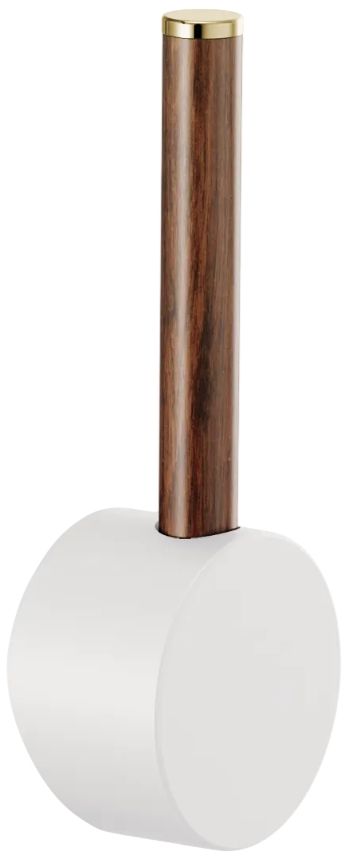 Brizo Jason Wu Matte White/Wood Bar Faucet Wood Lever Handle Kit-0