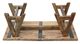A & B Home Northwestern Brown Coffee Table-1