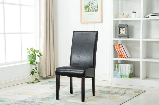 Mazin Furniture Jarvis Black Side Dining Chair-3