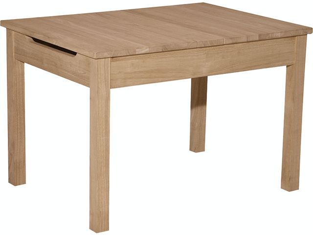 John Thomas Furniture® Customizable Select Unfinished Child's Table with Lift Top