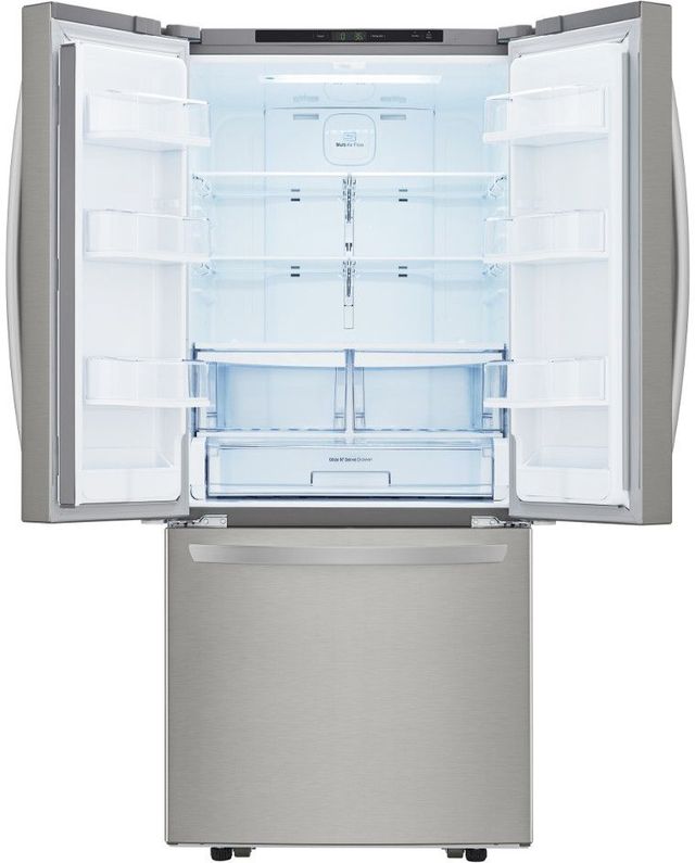 LG 30" 21.8 Cu. Ft. Stainless Steel French Door Refrigerator-4
