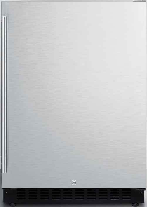 Summit® 4.8 Cu. Ft. Stainless Steel Under the Counter Refrigerator-0