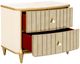 Michael Amini® Scotts Square Light Champagne Nightstand-2