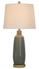 StyleCraft Gray Washed Table Lamp-1