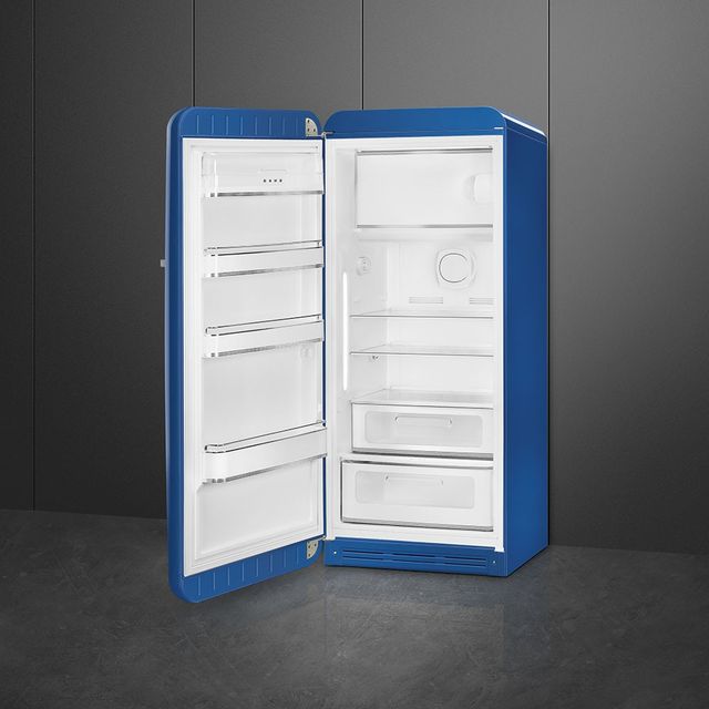 Smeg 50's Retro Style 9.9 Cu. Ft. Blue Compact Refrigerator-1