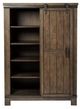 Liberty Furniture Thornwood Hills Rock Beaten Gray Sliding Door Chest-2