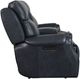 Liberty Furniture Clinton Carmel Slate Leather Power Reclining Loveseat with Power Headrest and Power Lumbar-3
