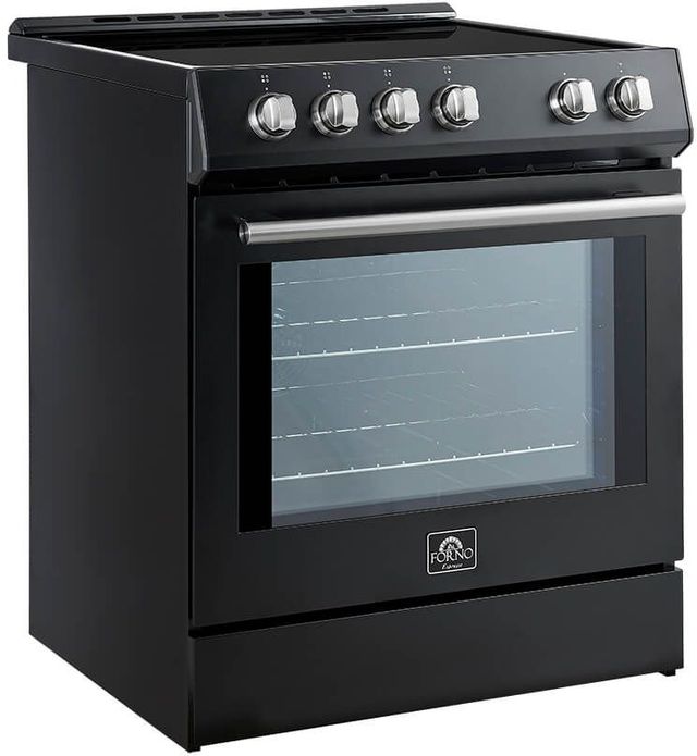 FORNO® Leonardo 30" Black Pro Style Induction Range-3