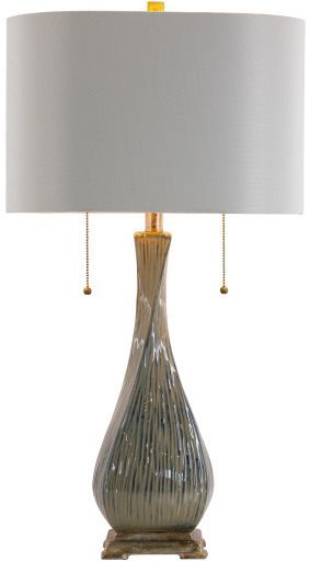 Surya Fontana Teal Table Lamp-3