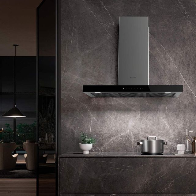 Faber Stilo 30" Stainless Steel Wall Mounted Range Hood-2