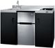 Summit® 54" Black All-in-one Kitchenette -1