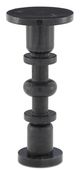 Currey & Company Sasha Black Drinks Table-0