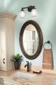 Moen® Brantford™ Oil Rubbed Bronze Two Globe Bath Light-2