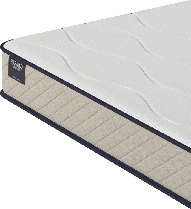 Sherwood® Bedding Essentials® Charming 6.5" Foam Firm Tight Top Full Mattress-1