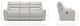 La-Z-Boy® Soren Pewter Reclining Sofa-5