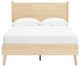 Signature Design by Ashley® Cabinella Tan Full Platform Panel Bed-1